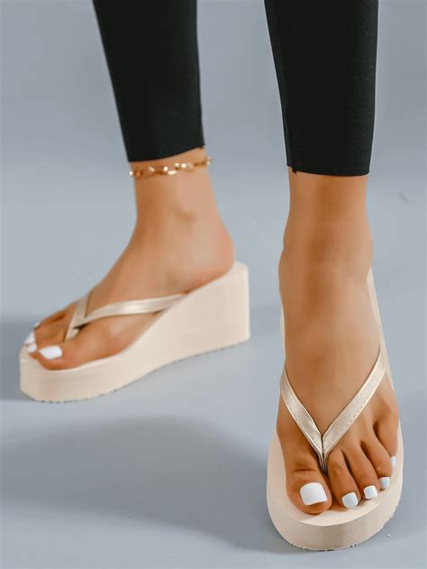 Mujer Chanclas Minimalista Moda Moda De Mujer Shein M Xico