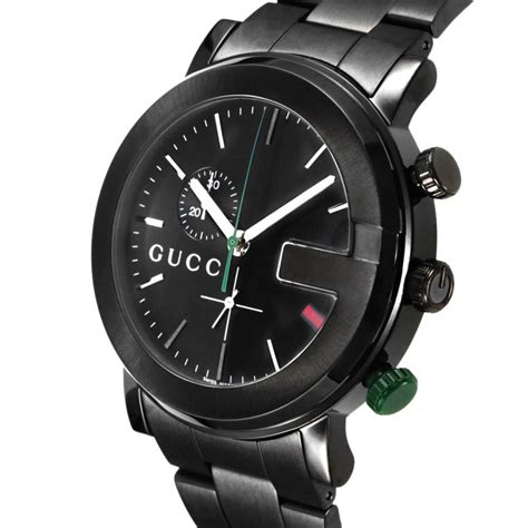 グッチ Gucci メンズ 時計 G Chrono Gクロノ クォーツ ブラック Ya101331 時計 腕時計 高級腕時計 ブランド 【ローン金利無料】 Gu Ya101331 U