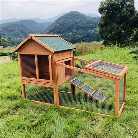 SDR024-01 Wooden Rabbit House Wooden Rabbit Cages for Bunnies - China Rabbit Cage and Cage price