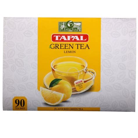 Buy Tapal Green Tea Lemon Tea Bag Pack Of 90 Online Carrefour Pakistan