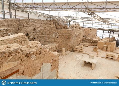 Terrace Houses In Ephesus Ancient City Izmir Turkey Stock Image