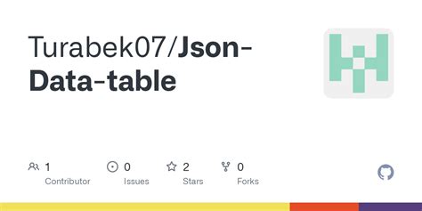 GitHub - Turabek07/Json-Data-table