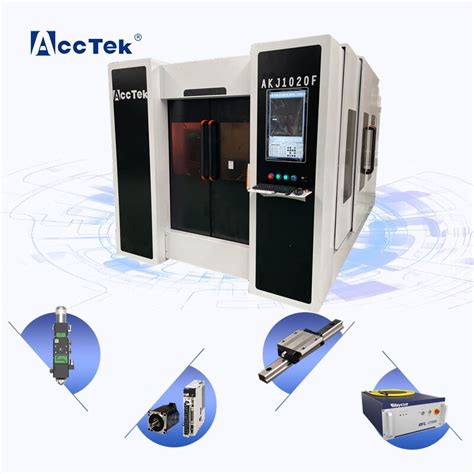 High Speed Single Mode Fiber Laser Cutting Machine Cypcut Control