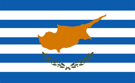 Flag Of A Greece-Cyprus Union : vexillology