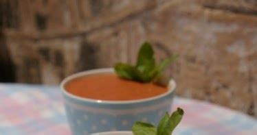 Las Recetas De Manu Gazpacho De Tomate Y Albahaca