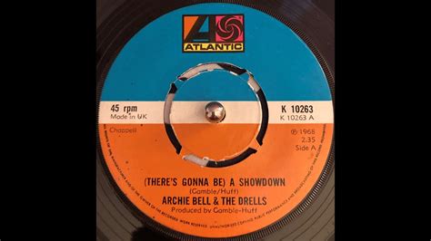 Archie Bell And The Drells There S Gonna Be A Showdown Youtube