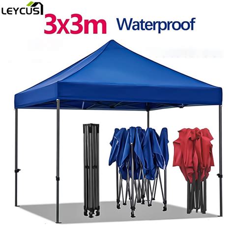 Tent 3x3 Meter Canopy Gazebo Retractable Tent Adjustable Height