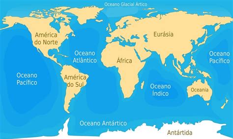 Oceanos Oque S O Quantos Quais S O Caracter Sticas E Localiza O