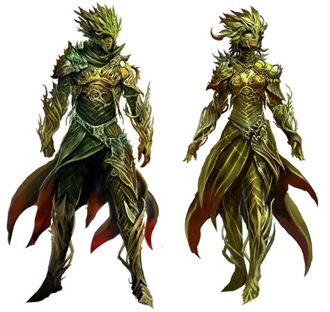 Sylvari Concept Art Men