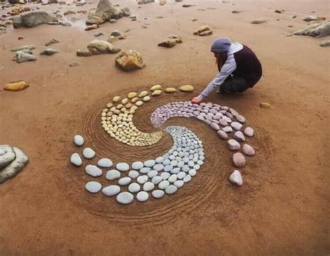 Un Artista De Land Art Cre Impresionantes Obras Maestras Usando