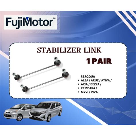 FUJIMOTOR FRONT STABILIZER LINK PERODUA ALZA AXIA BEZZA MYVI