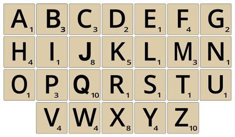 Scrabble Generator With Names