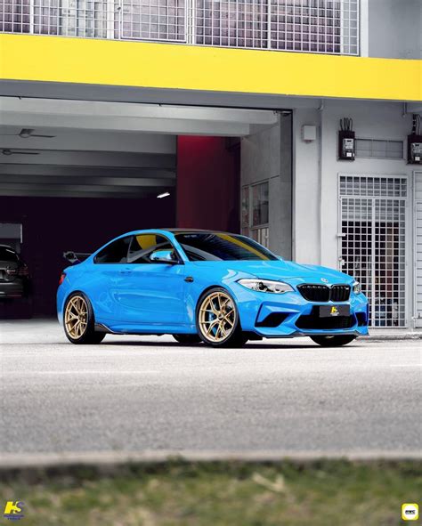 Bmw M Competition F Blue Bbs Fi R Wheel Front