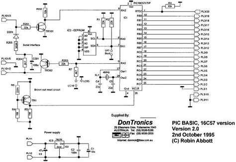 Dontronics FED Basic Circuits