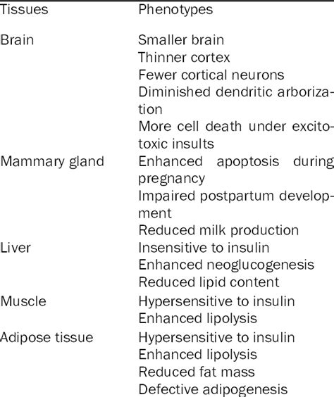 Phenotypes Of Pike Knockout Mice Download Table