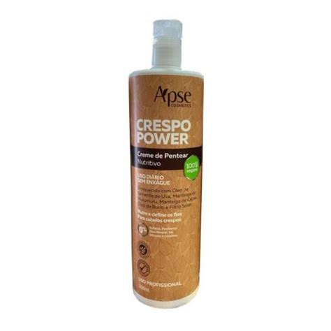 Apse Creme De Pentear Nutritivo Crespo Power Ml Shopee Brasil