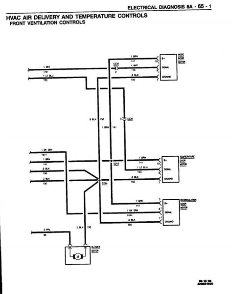 1995 Chevy Silverado Ignition Switch Wiring Diagram