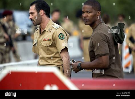 ASHRAF BARHOM, JAMIE FOXX, THE KINGDOM, 2007 Stock Photo - Alamy