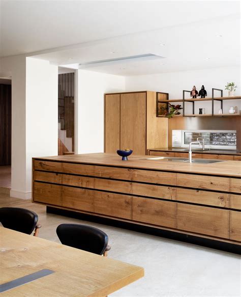 Bespoke Wooden Kitchen Made With Dinesen Oak By Garde Hvals E Wood