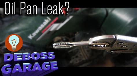 How To Fix Leaking Oil Pan Drain Plug