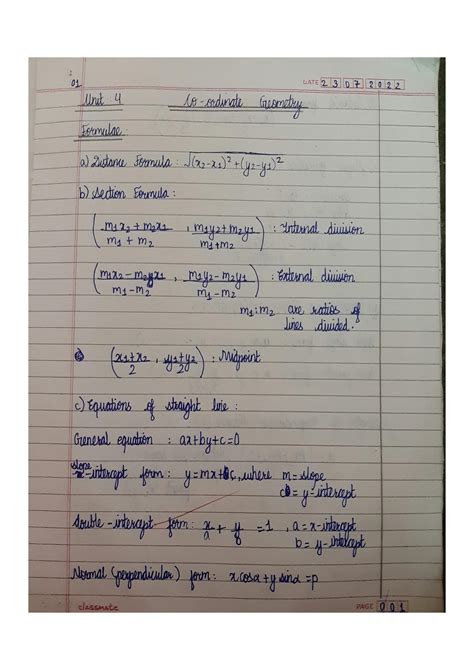 SOLUTION: Co-ordinate Geometry | Equation of angle between straight lines - Studypool