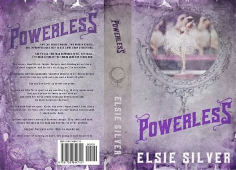 Powerless Elsie Silver | Mini books, Book cover diy, Book spine