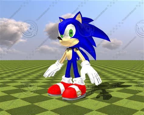 blender sonic hedgehog