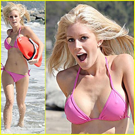 Heidi Montag Is A Baywatch Bikini Babe Bikini Heidi Montag Just