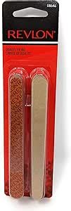 Revlon Compact Emery Boards Nail File Dual Sided For Shaping And