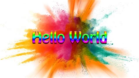 Hello World Program in C