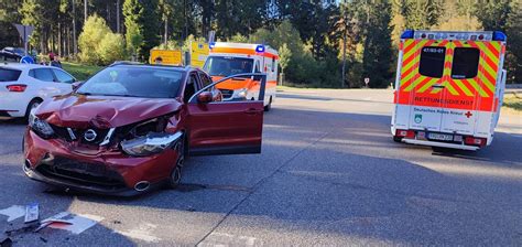 Blaulicht Unfall im Hunsrück bei Allenbach