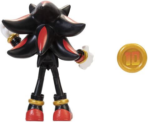 Sonic The Hedgehog Basic Wave 1 Shadow Super Ring 4 Action Figure Jakks