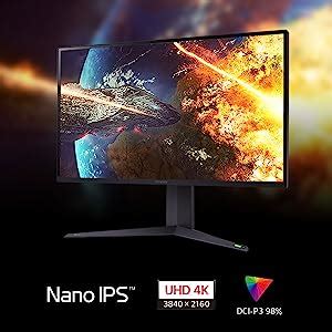 Lg Gq Inch Ultragear Uhd K Nano Ips With Atw Ms Hz Hdr