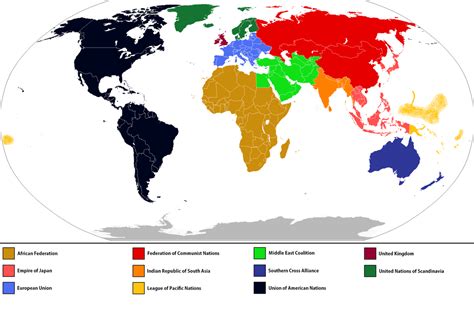 World Powers Map - 2035 A.D. (with key) by Anzac-A1 on DeviantArt