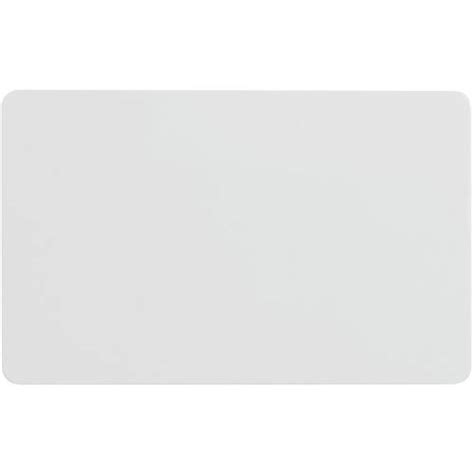 104523 175 Zebra Cartes PVC Blanches 1 25mm d épaisseur Cogishop