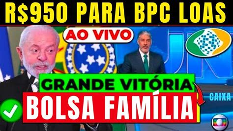 SURPRESA NO DOMINGO À NOITE BPC LOAS RECEBE BOLSA FAMÍLIA PRESIDENTE