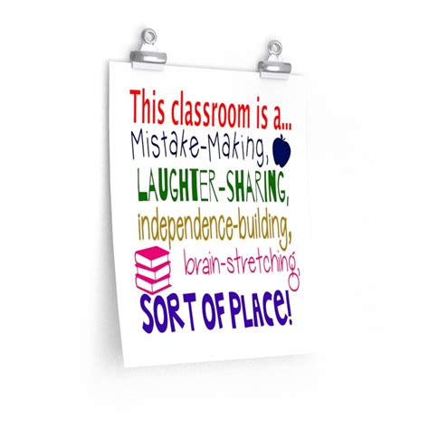 Education Posters Classroom Poster Think Poster The Artsy Spot