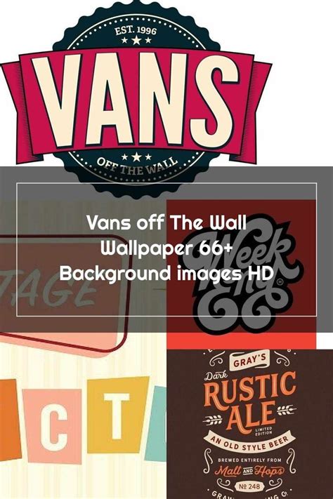 Retro Logos Vans off The Wall Wallpaper 66+ Background images HD ...