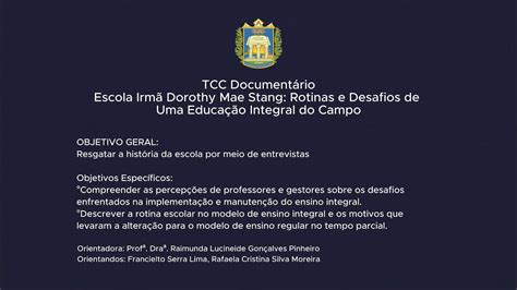 Centro De Educação Infantil Irmã Dorothy Mae Stang - Escola Irmã Dorothy Mae Stang: Rotina e Desafios de Uma Educação ...