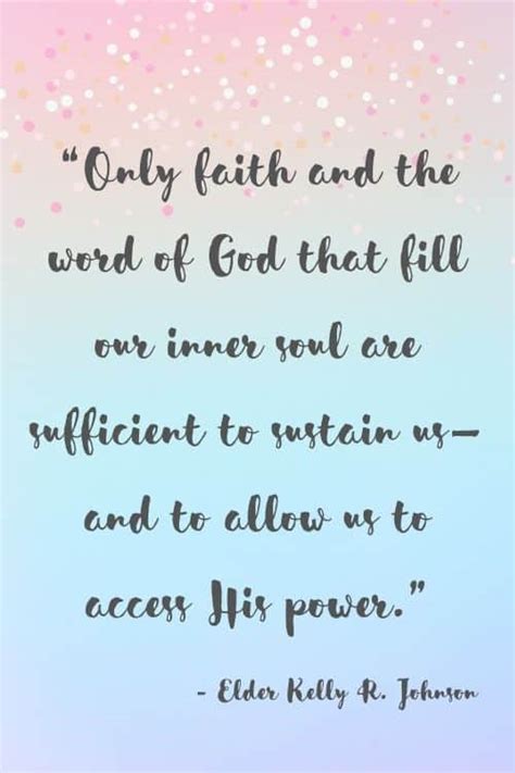 21 Powerful LDS Quotes About Faith - The Wonderful Grace of God