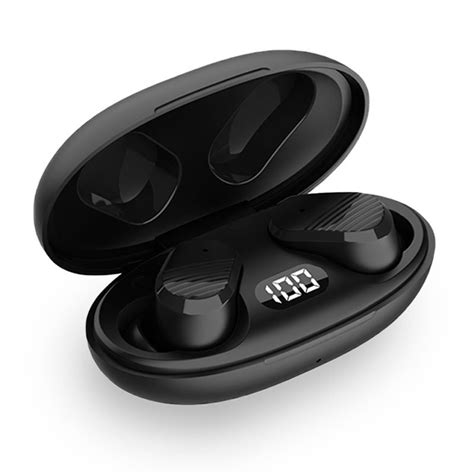 Comprar Auriculares Stereo Bluetooth Dual Pod Earbuds Cool Feel Negro