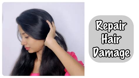 How To Repair Hair Damage In 3 Simple Steps Youtube