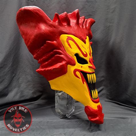 Icp Jack Jeckel Latex Mask Display Insane Clown Posse Juggalo Bust