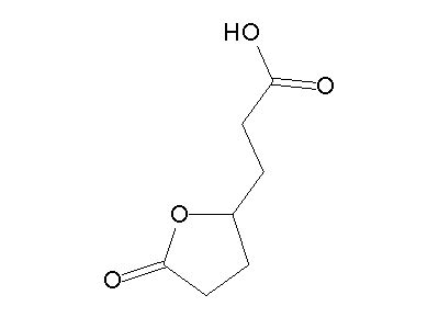 3 5 Oxotetrahydro 2 Furanyl Propanoic Acid 6283 72 3 C7H10O4