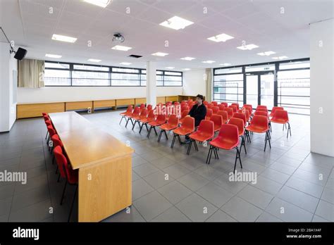 Conference Room Red Chairs Hi Res Stock Photography And Images Alamy