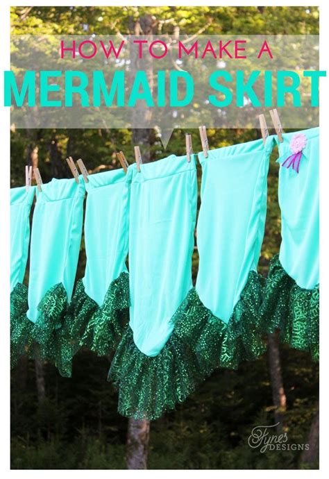 How To Make A Mermaid Skirt Mermaid Diy Mermaid Skirt Beginner