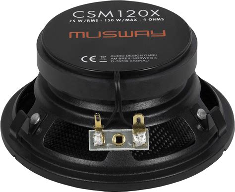 Musway Csm X Coaxialsysteme Cm Lautsprecher Koax