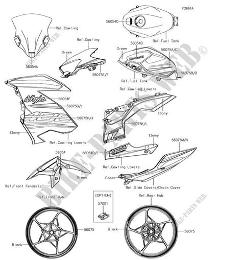 Kawasaki Ninja Parts Catalogue