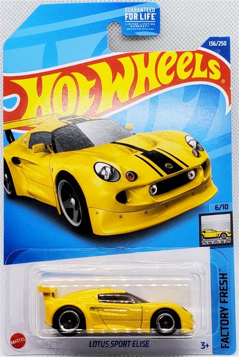 Машинка Hot Wheels Lotus Sport Elise 2022 Factory Fresh 136