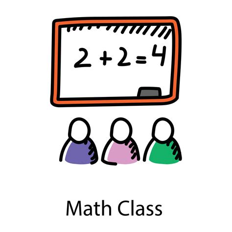 Math Class and Education 3622183 Vector Art at Vecteezy